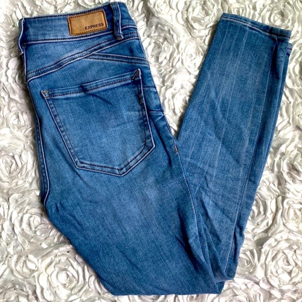 Express size 00 high rise skinny jeans